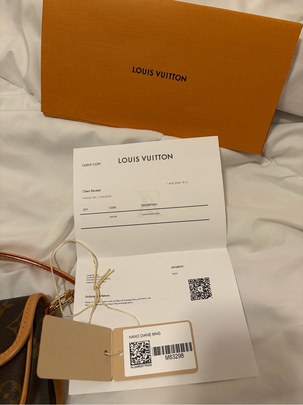 Louis Vuitton Monogram Nano Diane - Picture 12 of 13